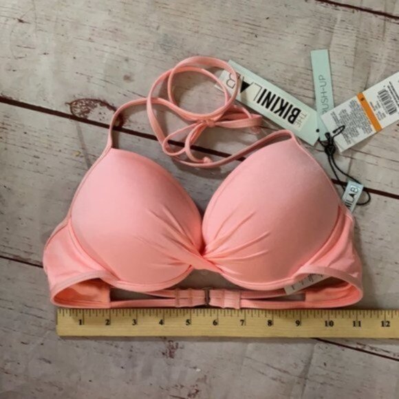 The Bikini Lab Underwire coral Bikini Top S - Picture 3 of 8